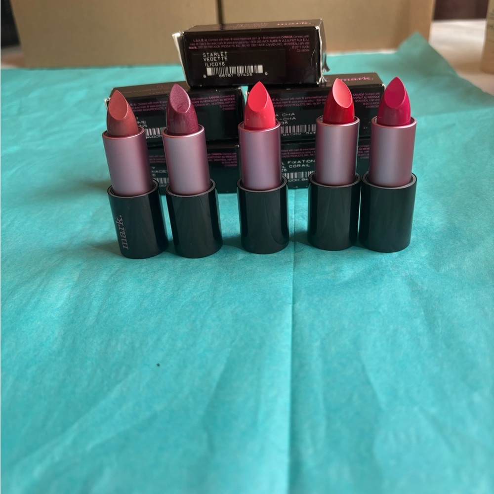 Lipstick Collection - Coral, Berry, Fuchsia